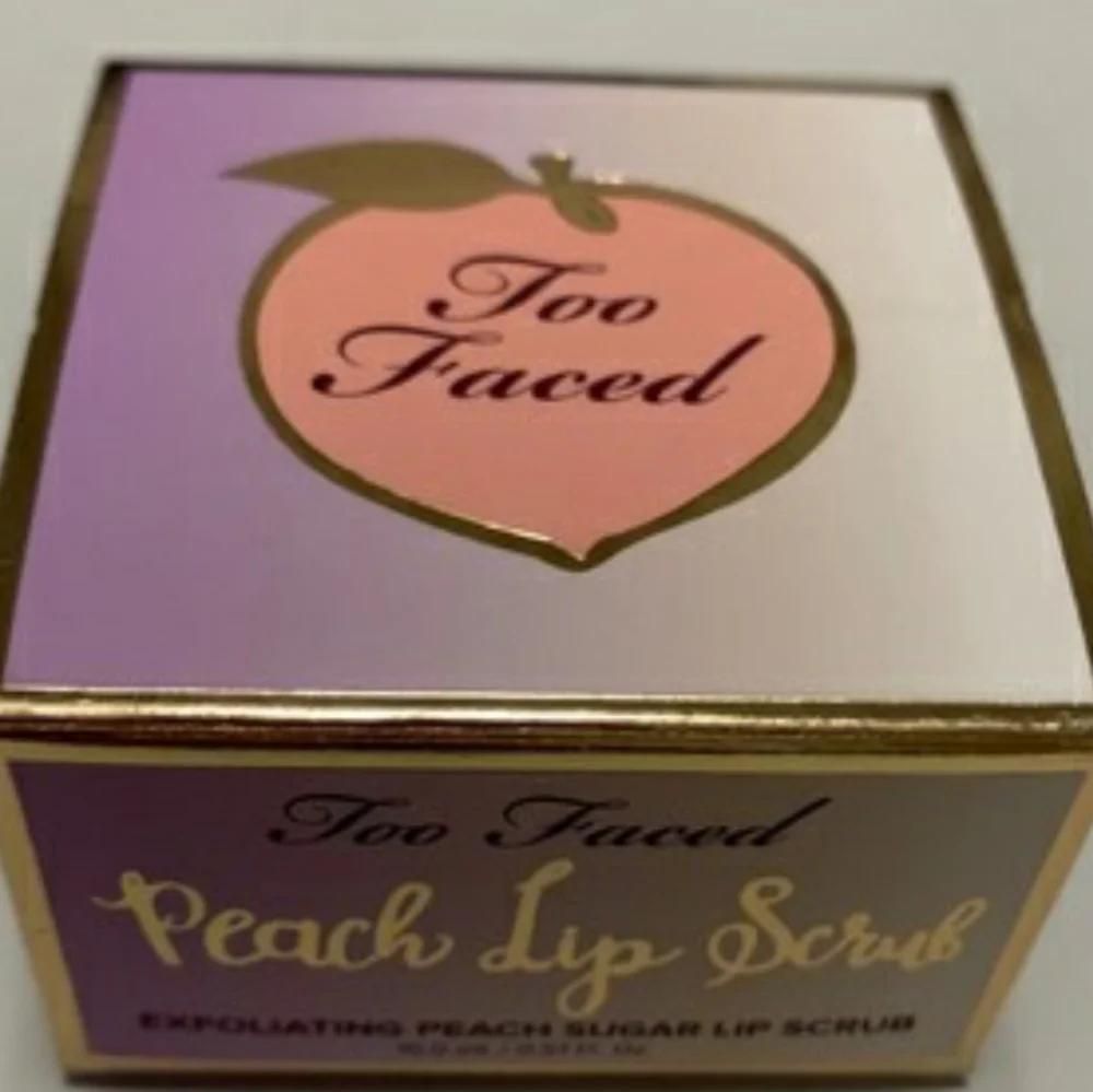 🧚‍♀️Too Faced DISCONTINUED Peach Lip Scrub NWT